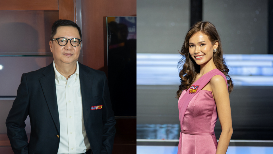 Left: Crisanto Roy Alcid, CEO of PT Summit; Right: Adela Mae Marshall, Spokesperson of Playtime Entertainment